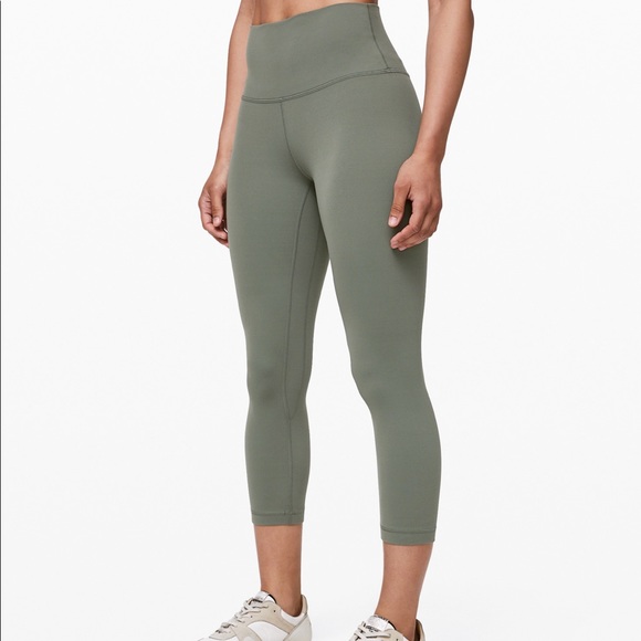 lululemon athletica Pants - Lululemon Align Crop 21” in Green Sage